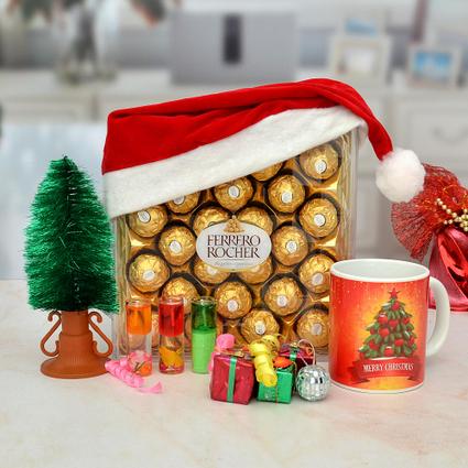 Rocher, Mug, Christmas Tree