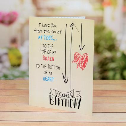 Loving Happy Birthday Card